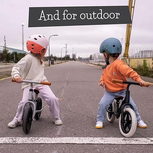 Chillafish Charlie Toddler Balance Bike, Lightweight 10-Inch Bike for Boys & Girls 2 to 4 Years Old, Adjustable Seat, Carry Handle & No-Puncture Tires - Standard Wheels - Black thumbnail 6