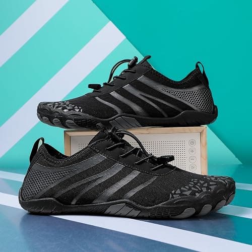 Hike Barefoot Shoes for Womens Men,Quick Dry Water Shoes,Beach Pool Aqua Swim Surf Hiking Walking Shoe,Non-Slip Athletic Footwear Wide Toe Water Shoe thumbnail 3