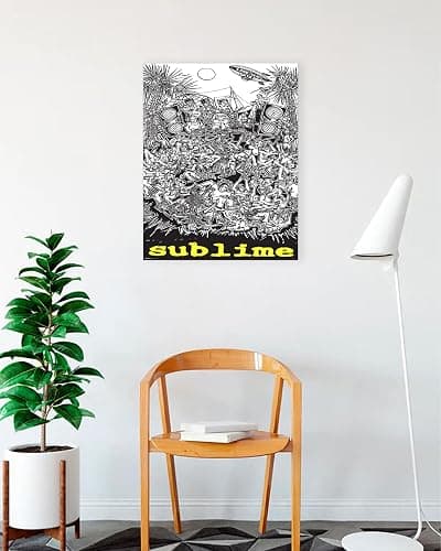 BUY ART FOR LESS Officially Licensed Sublime - Cartoon 24 x 36 Inch Art Poster - Decorative Print - Poster Paper - Ready to Frame thumbnail 2