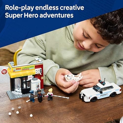 LEGO Marvel Spider-Verse Miles Morales vs. The Spot Building Toy Set - Marvel Superhero Toy for Kids, Boys and Girls, Ages 9+ - with 4 Minifigures - Gift Idea for Birthday - 76311 thumbnail 5