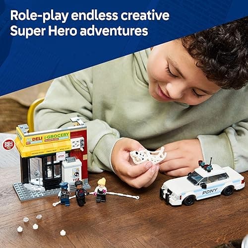 LEGO Marvel Spider-Verse Miles Morales vs. The Spot Building Toy Set - Marvel Superhero Toy for Kids, Boys and Girls, Ages 9+ - with 4 Minifigures - Gift Idea for Birthday - 76311 thumbnail 5