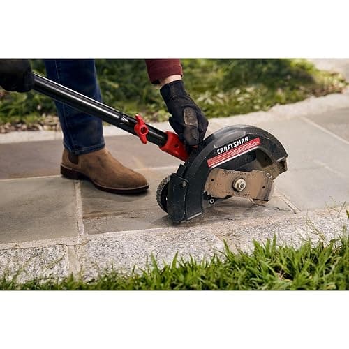 CRAFTSMAN 20V Edger Lawn Tool, Cordless Trencher, Bare Tool Only (CMCED400B) thumbnail 8