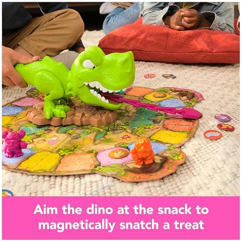 Spin Master Games, Snack-O-Saurus Rex, Interactive Dinosaur Toy for Kids, Board Games for Family Night, 2-4 Players, for Ages 5 & Up thumbnail 6