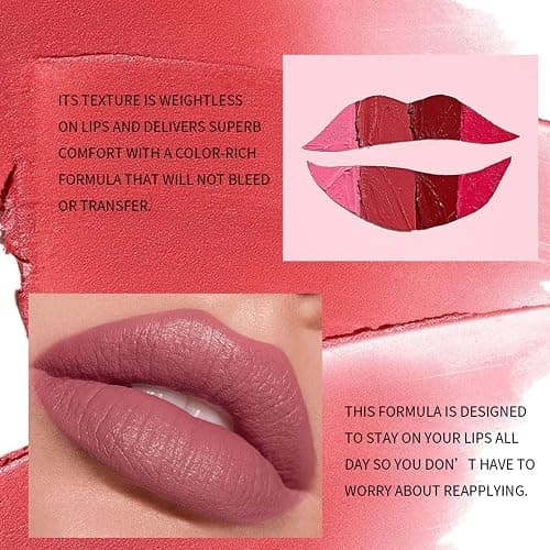 Lip Gloss for Kids Girls 8 Years Old 2.5ml X 12 Shades Set Lipstick For Beautiful And Long Lasting Makeup Non Sticky And Non Fading Moisturizing Lip And Cheek Tint Lip Gloss Girls Teenager thumbnail 3