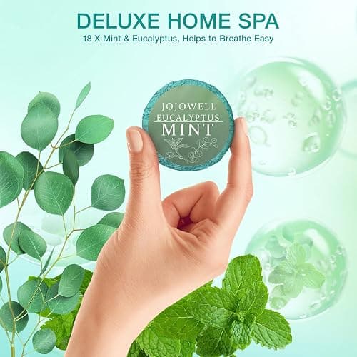 Shower Steamers Aromatherapy - 18 Pack Shower Bombs Birthday Christmas Gifts for Women Men, Eucalyptus for Shower, Nasal Relief,Self Care Spa Gifts for Women - Eucalyptus & Mint thumbnail 4