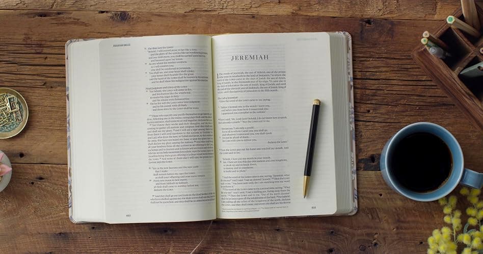 ESV Single Column Journaling Bible, Large Print, Artist Series (Cloth over Board, Lulie Wallace, Katherine): Holy Bible, English Standard Version thumbnail 3