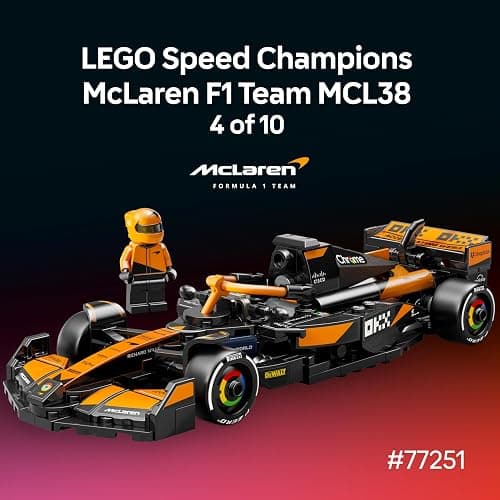 LEGO Speed Champions Ultimate Formula 1 Collector's Pack - Contains 10 Sets in 1 - Includes Exclusive Poster - Collectible F1 Model Car Kit - Gift for Race Car Fans - 66802 thumbnail 6