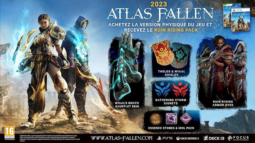 Atlas Fallen PS5 - Playstation 5 thumbnail 2