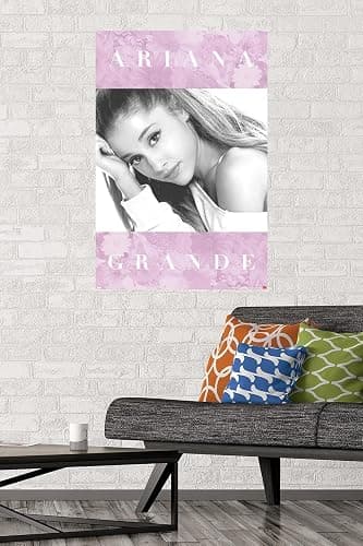 Trends International Ariana Grande - Floral Wall Poster, 22.375" x 34", Unframed Version thumbnail 4