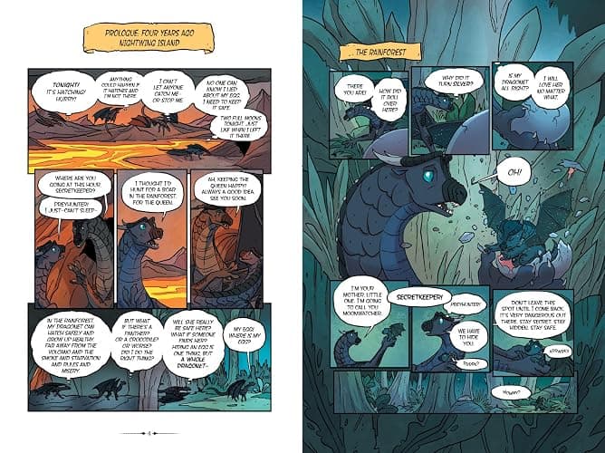 Moon Rising: A Graphic Novel (Wings of Fire Graphic Novel #6) thumbnail 3