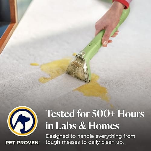 BISSELL Little Green Multi-Purpose Portable Carpet Cleaner, 1400B | Multi-surface upholstery cleaning; exclusive specialty tools included; car & auto detailing; Green color thumbnail 8