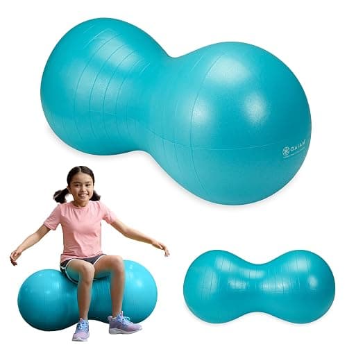 Active Seat Peanut Shaped Bounce Desk Chair, Exercise Yoga Balance Sitting Ball - Image 1