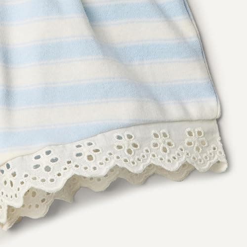 Amazon Essentials x Sofia Grainge Toddlers and Baby Girls' Eyelet Short & Top Set thumbnail 3