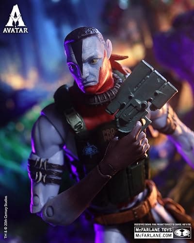 McFarlane Toys- Avatar: Fire and Ash Quaritch (Ash Warrior) 7in Action Figure McFarlane Collector Edition thumbnail 9
