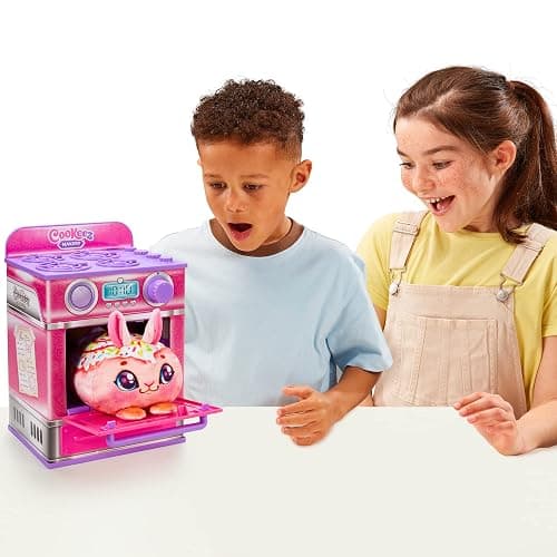 Cookeez Makery Cinnamon Treatz Oven – Interactive Bake & Reveal Oven Playset with Mystery Scented Plush (Cinnamon Pooch, Fondant Feline, or Strawberry Swirl), Mixing Tools, Dough, & Accessories, 5+ thumbnail 6