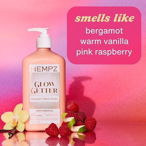 Hempz Glow Getter Body Lotion, Hydrating Moisturizer with Shimmer, 17 oz. thumbnail 4