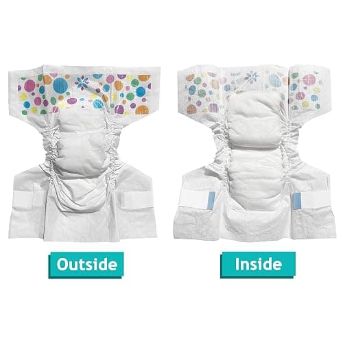 Pail Buddies Baby Doll Diapers Refill Value Pack | Fits Most Baby Alive 10–14 Inch Dolls That Drink & Wet / Poop | 32 Diapers thumbnail 5