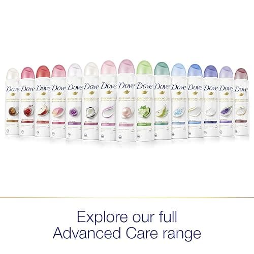 Dove Advanced Care Dry Spray Antiperspirant Deodorant Caring Coconut 3 Count For Women With 48 Hour Protection Soft And Comfortable Underarms 3.8 oz thumbnail 7