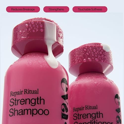 Eva NYC Ritual Repair Shampoo and Conditioner Set - Protect and Strengthen Dry, Damaged Hair with Bond Technology + Red Algae - Reduce Breakage - Orange Zest + Sage Scent - 10 fl oz (Pack of 2) thumbnail 5