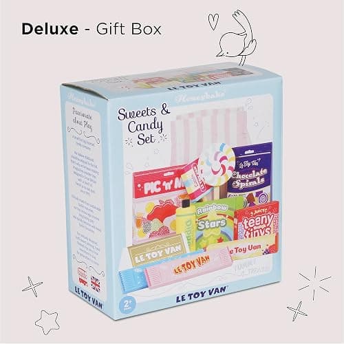 Le Toy Van - Pretend Play Wooden Candy Play Food Set | Kids Role Play Wooden Food Toy | Great As a Gift - Suitable for 2 Years + (TV335) thumbnail 9