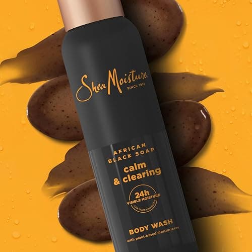 SheaMoisture African Black Soap Body Wash Calm and clearing body wash for 24H Visible Moisture for Healthy, Glowing 18 Oz thumbnail 5