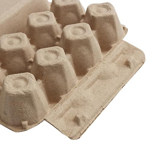 SOUJAP 30 Pack 8 Count Egg Cartons Bulk, Cardboard Pulp Egg Cartons Storage Containers thumbnail 3
