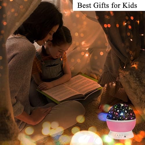 Toys for 1-10 Year Old Girls,Star Projector for Kids 2-9 Year Old Girl Gift Toy for 3-8 Year Old Girls Christmas Gift for 4-7 Year Old Boys Birthday Gift Stocking Stuffers for Kids thumbnail 2