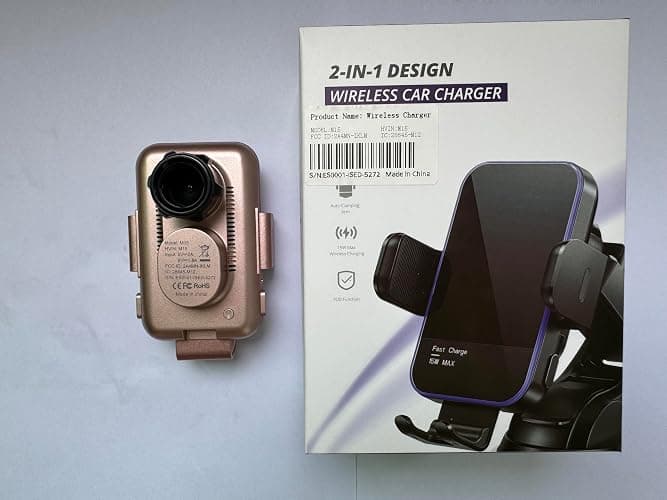 Wireless Car Charger,【7 Colored LED Backlit】 15W Auto Clamping Car Charger Phone Mount Holder fit for iPhone 14 13 12 Mini Pro Max 11 XR XS, Samsung Galaxy S23 Ultra S22 S21+ S10+ Note 20, etc - Pink thumbnail 8