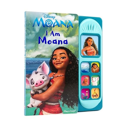 Disney Moana - I Am Moana Little Sound Book - PI Kids (Disney Moana: Play-A-Sound) (Play-A-Song) thumbnail 3