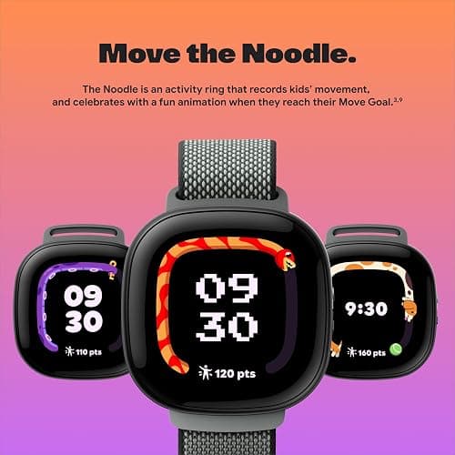 Fitbit Google Ace LTE - Kids Smartwatch with Call, Message, GPS, and Activity-Based Games, Ace Pass Data Plan Required - Spicy - Moovin thumbnail 11