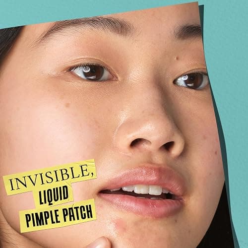Kiehl's Truly Targeted Acne-Clearing Pimple Patch with 2% Salicylic Acid, Invisible Liquid Spot Treatment, 4% Niacinamide Fades Post-Acne Marks, 0.2% Licorice Root Soothes Redness - 0.5 fl oz thumbnail 6