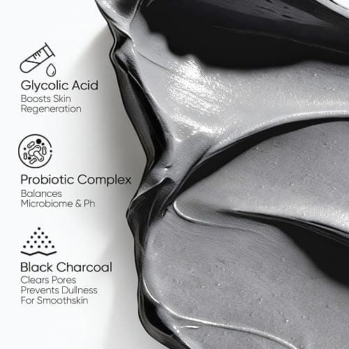 SKINTIFIC Deep Pore Cleansing Blackhead Remover Face Mask Stick, Mud Mask with Natural Alaska Volcano Clay, Gentle Exfoliating, Smoothing Skin, Non-Drying, Skincare Facial Mask thumbnail 5