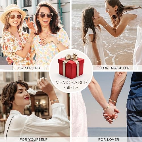 SWEETV Stainless Steel 18 Link Polish Italian Charm Bracelet with 1Pcs Starter Brascelet, 9Pcs/20Pcs Charms and Opening Tools, Classic 9mm Modular Charm, Personalized Jewelry Gift thumbnail 6