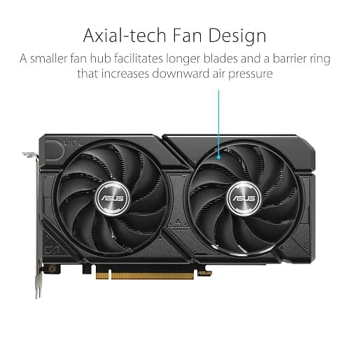 ASUS Dual Radeon™ RX 7600 EVO OC Edition 8GB GDDR6 (PCIe® 4.0, 8 GB GDDR6, HDMI® 2.1, DisplayPort™ 1.4a, 2.5-Slot Design, Axial-tech Fans, GPU Tweak III) thumbnail 2