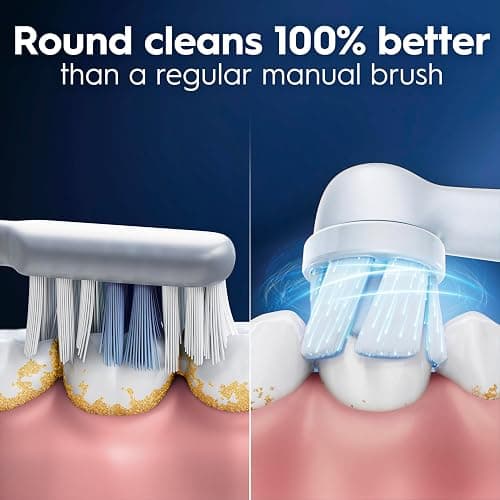 Oral-B iO Ultimate Clean Replacement Brush Heads, 5 Count, 4 Ultimate Clean + 1 Gum & Sensitive White thumbnail 2