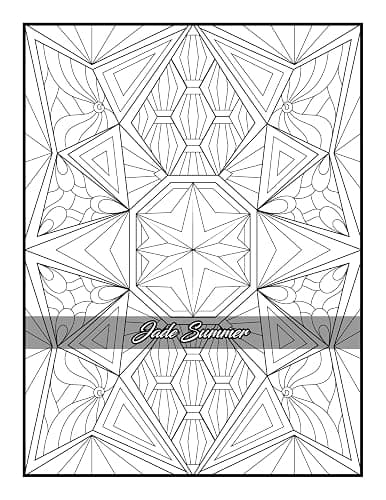 100 Amazing Patterns: An Adult Coloring Book with Fun, Easy, and Relaxing Coloring Pages thumbnail 25