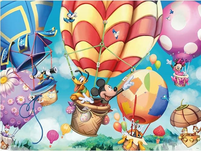 Ceaco - Disney - Mickey's Air Balloon - 300 Oversized Piece Jigsaw Puzzle thumbnail 2