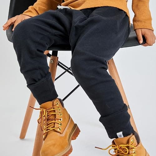 Multipack Honest Pants Joggers Pull on 100% Organic Cotton for Infant Baby and Toddler, Boys, Girls, Unisex thumbnail 3