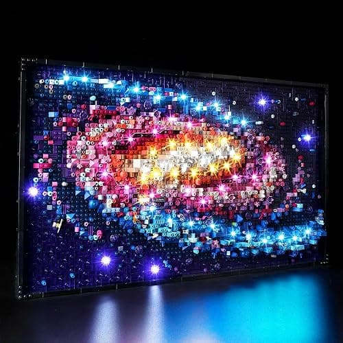 Kyglaring LED Light Kit Compatible with Lego The Milky Way Galaxy 31212 Building Blocks, Upgraded Lighting Accessories for Art 31212 Building Set (Lights Only, No Model Set) (Classic Version) - Image 1