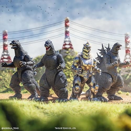 Bandai Namco - Godzilla - Godzilla 1991, 6" Action Figure Set thumbnail 3