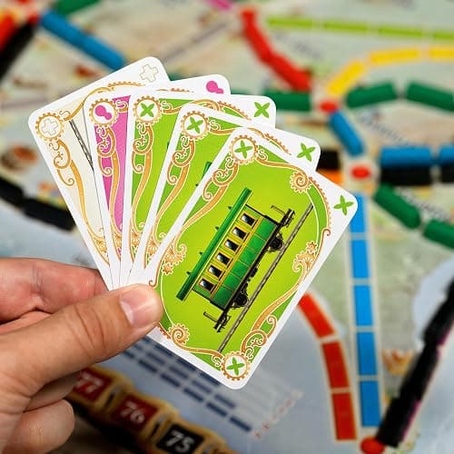 Asmodee Ticket to Ride Board Game (2025 Refresh) - A Cross-Country Train Adventure for Friends and Family, Strategy Game for Kids & Adults, Ages 8+, 2-5 Players, 30-60 Minute Playtime thumbnail 7
