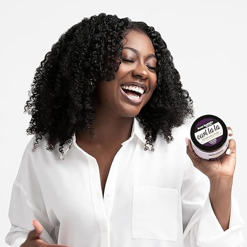 Aunt Jackie's Curl La La, Lightweight Curl Defining Custard, Enriched with Shea Butter & Olive Oil, Basic, 15 Ounce thumbnail 3
