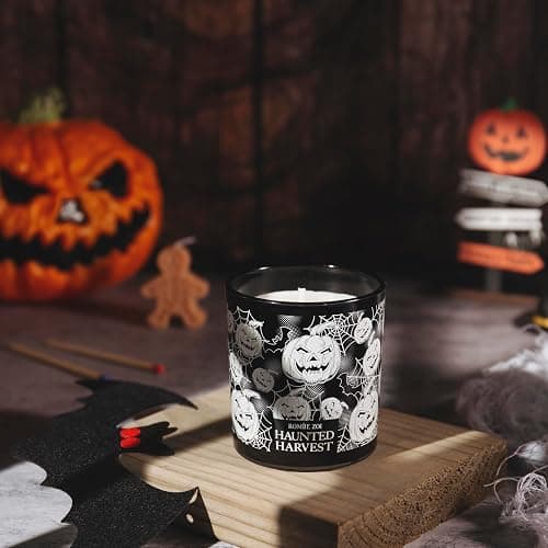 ROMIIE ZOI Scented Candle - Haunted Harvest Halloween - 6oz Soy Wax Candle for Autumn, Gift for Her/Him - Haunted Harvest Halloween thumbnail 3