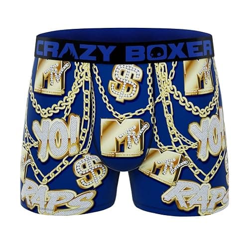 CRAZYBOXER Mtv Beavis And Butthead Men's Boxer Brief Men's Underwear Breathable (3 PACK) thumbnail 6