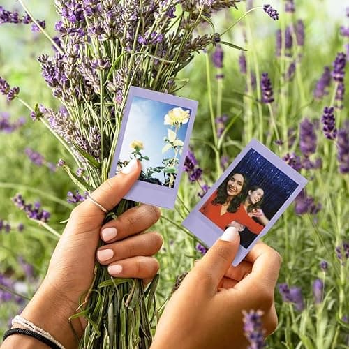 Fujifilm Mini Instant Film - Soft Lavender Instant Film + 40 Sheets Bundle + BluebirdSales Microfiber Cleaning Cloth Instant Mini Camera Perfect for Instant Photography thumbnail 4