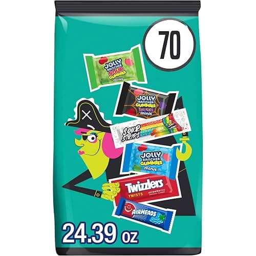 Hershey Assorted Fruit Flavored, Halloween Candy Variety Bag, 24.39 oz - Image 1