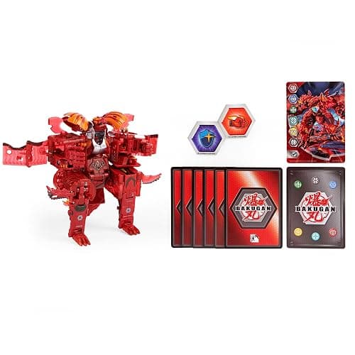 Bakugan GeoForge Dragonoid, 7-in-1 Includes Exclusive True Metal Dragonoid and 6 Geogan Collectibles, Kids Toys for Boys thumbnail 4