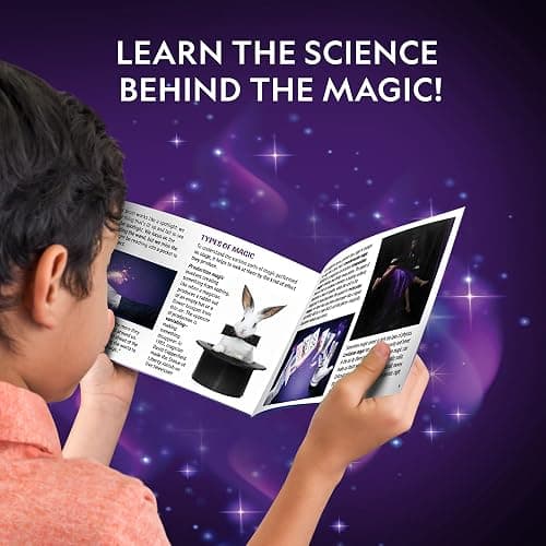 National Geographic Kids Magic Set - 45 Magic Tricks for Kids to Perform with Step-by-Step Video Instructions for Each Trick Provided by a Professional Magician, Toys for Boys and Girls thumbnail 6