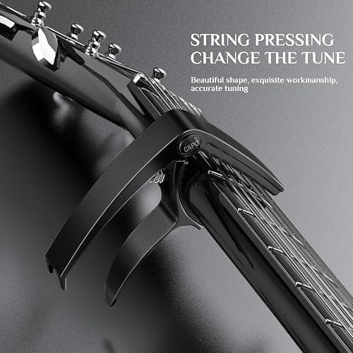 Capo,Guitar Capo for Acoustic Electric Guitar (4Pack capo) thumbnail 4