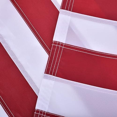 Large American Flags for Outside 6x10 FT, US Flag High Wind with Embroidered Stars, Sewn Stripes, Brass Grommets, Durable USA Flag Outdoor thumbnail 3